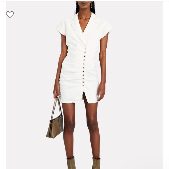 RETROFÊTE
Gia Short Sleeve Denim Mini Dress - Picture 3 of 12